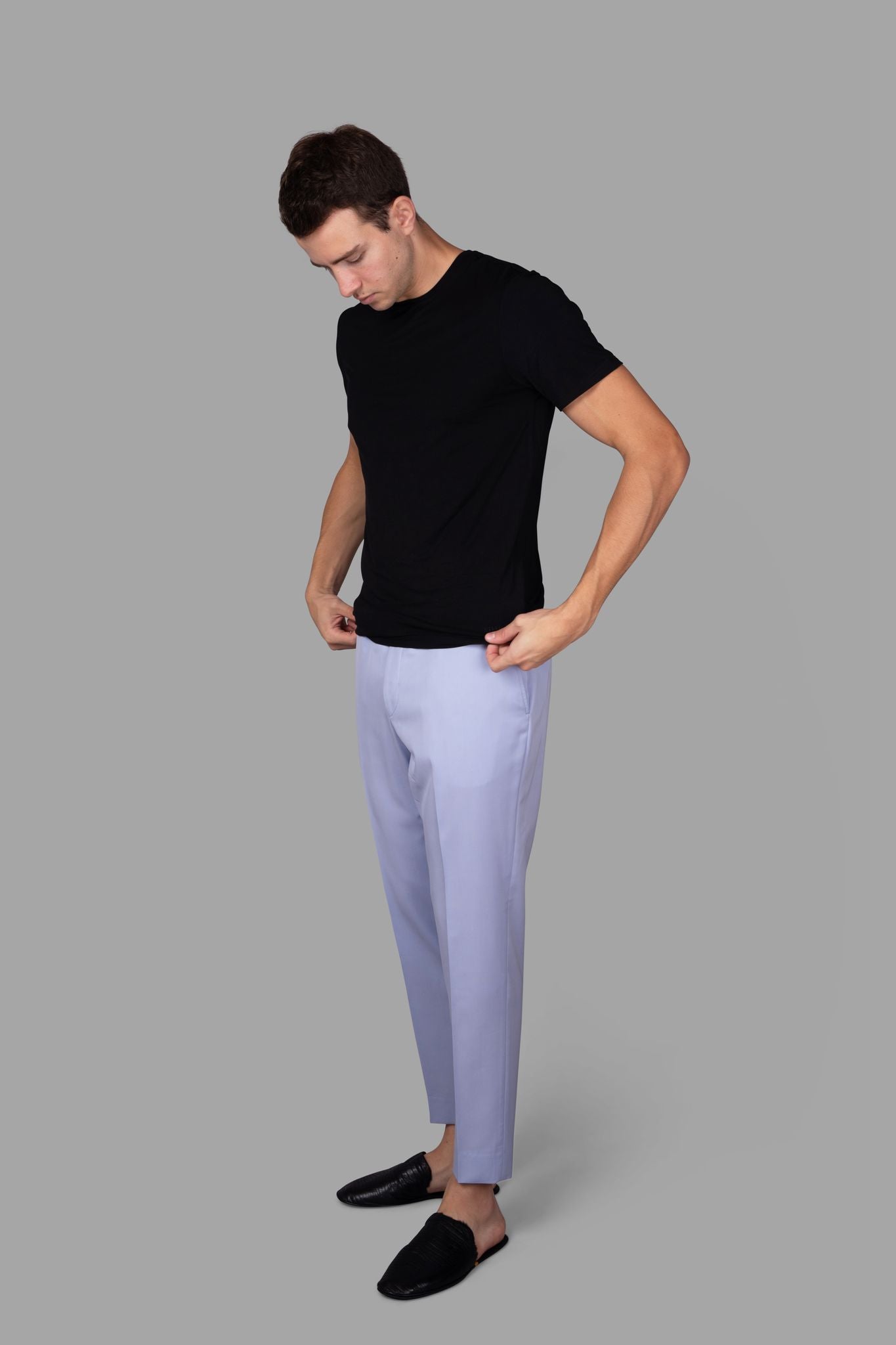 STEEN | Men's Black Bamboo T-Shirt