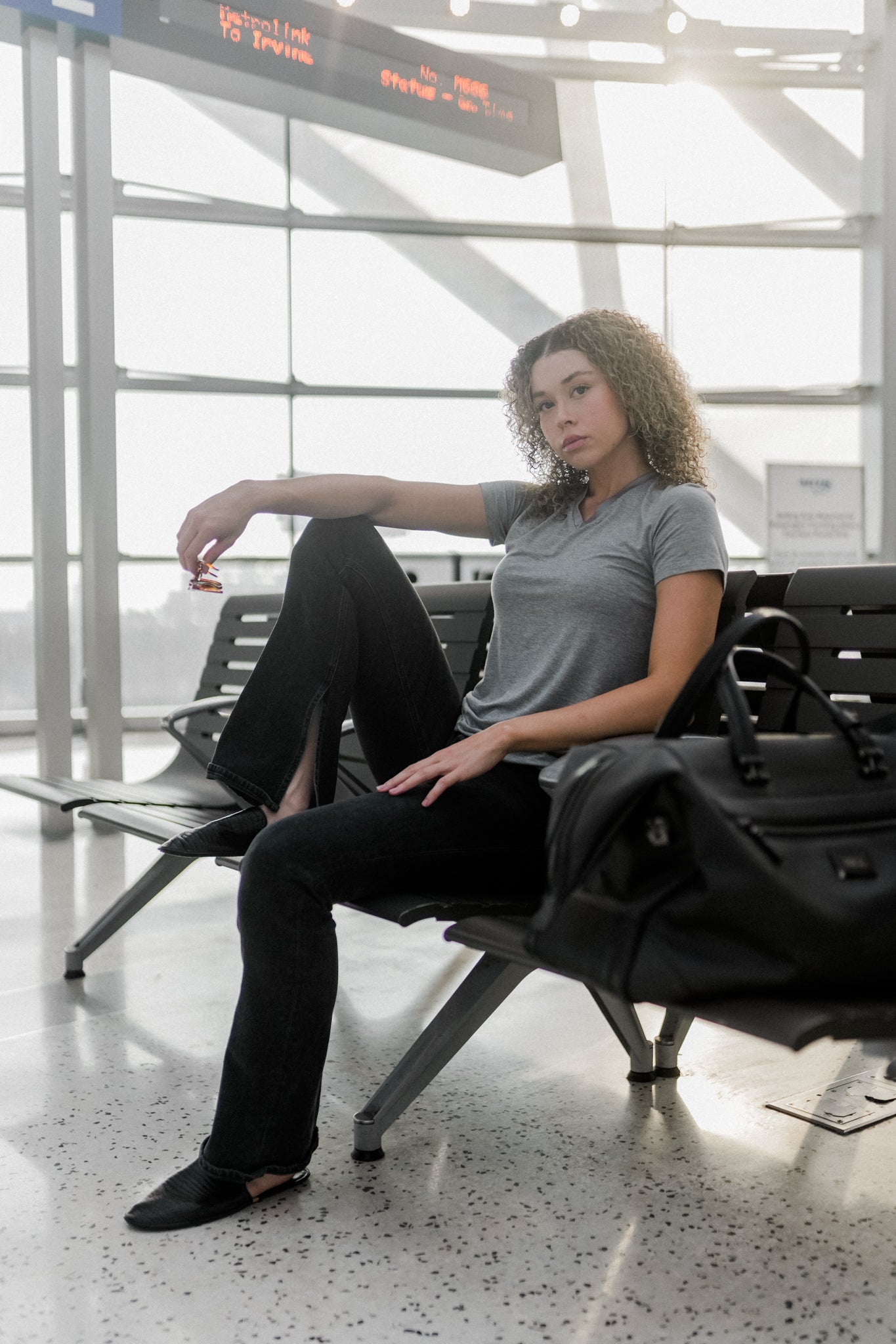 STEEN | Foldable travel slippers Airport Style