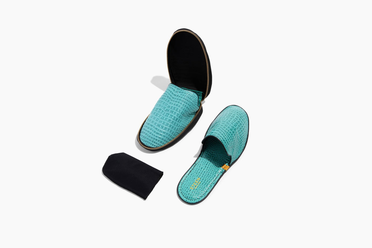 STEEN | luxury leather foldable travel slipper women's fashion