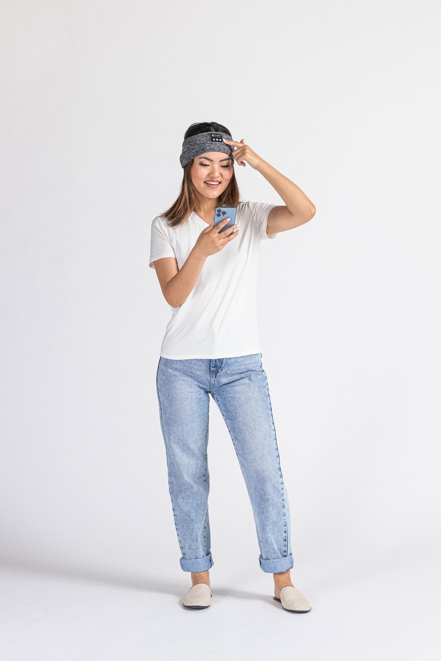 STEEN Music Eye Mask with Integrated Headphones Unisex