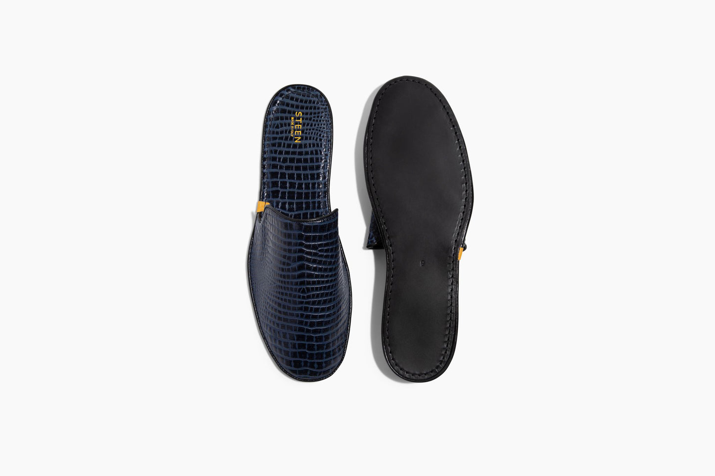 STEEN | luxury leather foldable travel slipper men's fashion