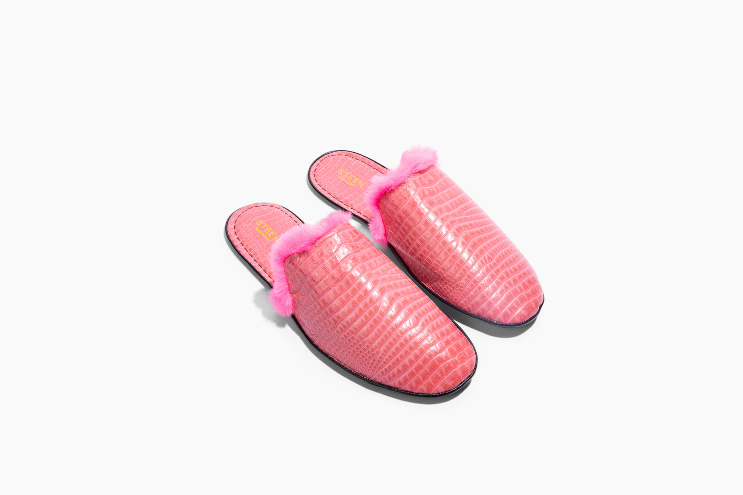 STEEN | luxury leather foldable travel slipper women's fashion