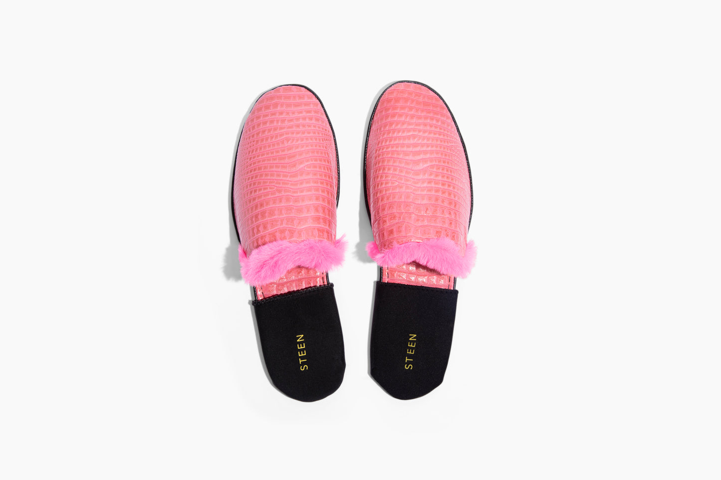 STEEN | luxury leather foldable travel slipper women's fashion