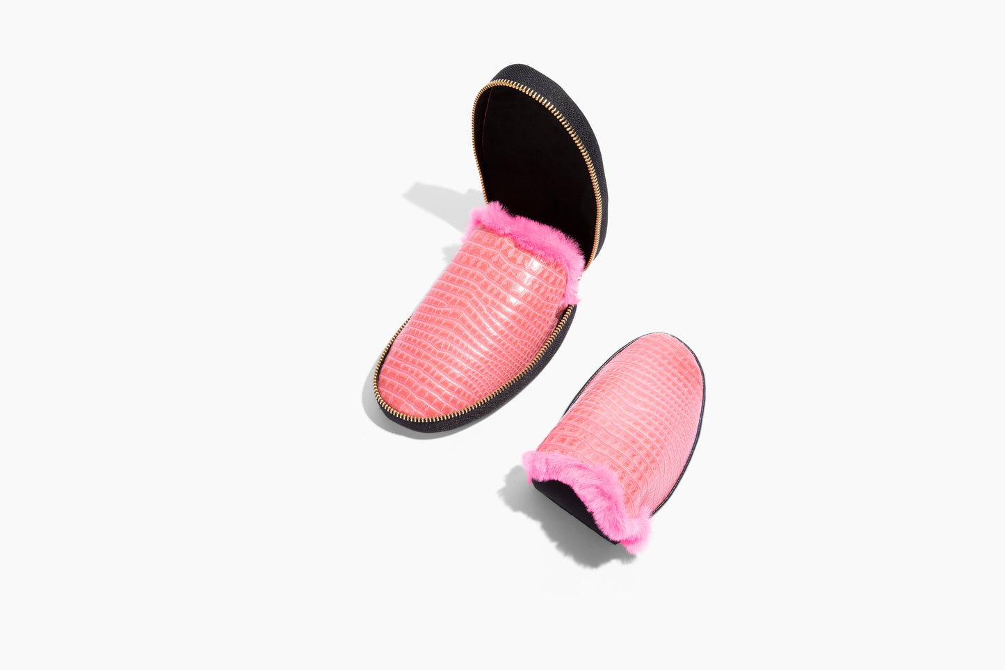 STEEN | luxury leather foldable travel slipper women's fashion