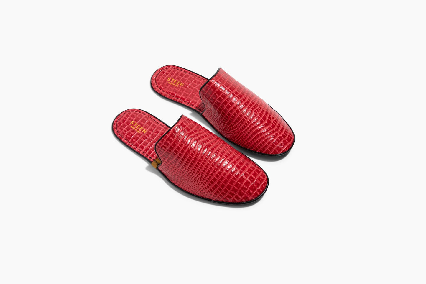 STEEN | luxury leather foldable travel slipper women's fashion