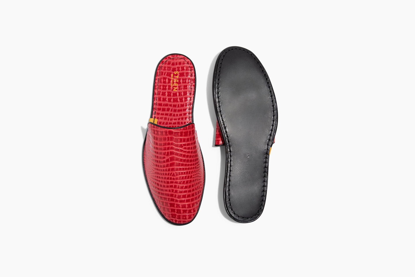 STEEN | luxury leather foldable travel slipper women's fashion