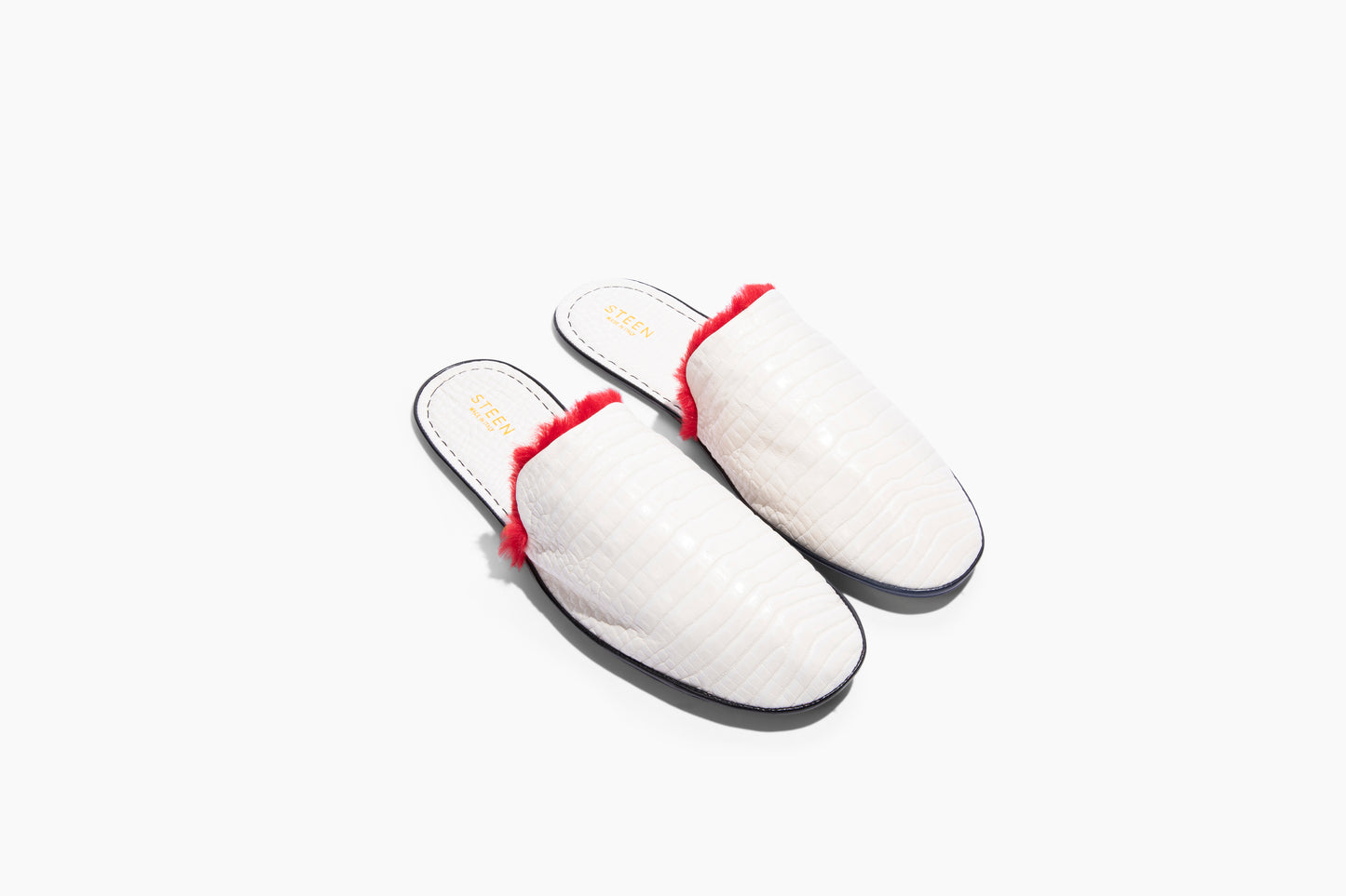 STEEN | luxury leather foldable travel slipper women's fashion