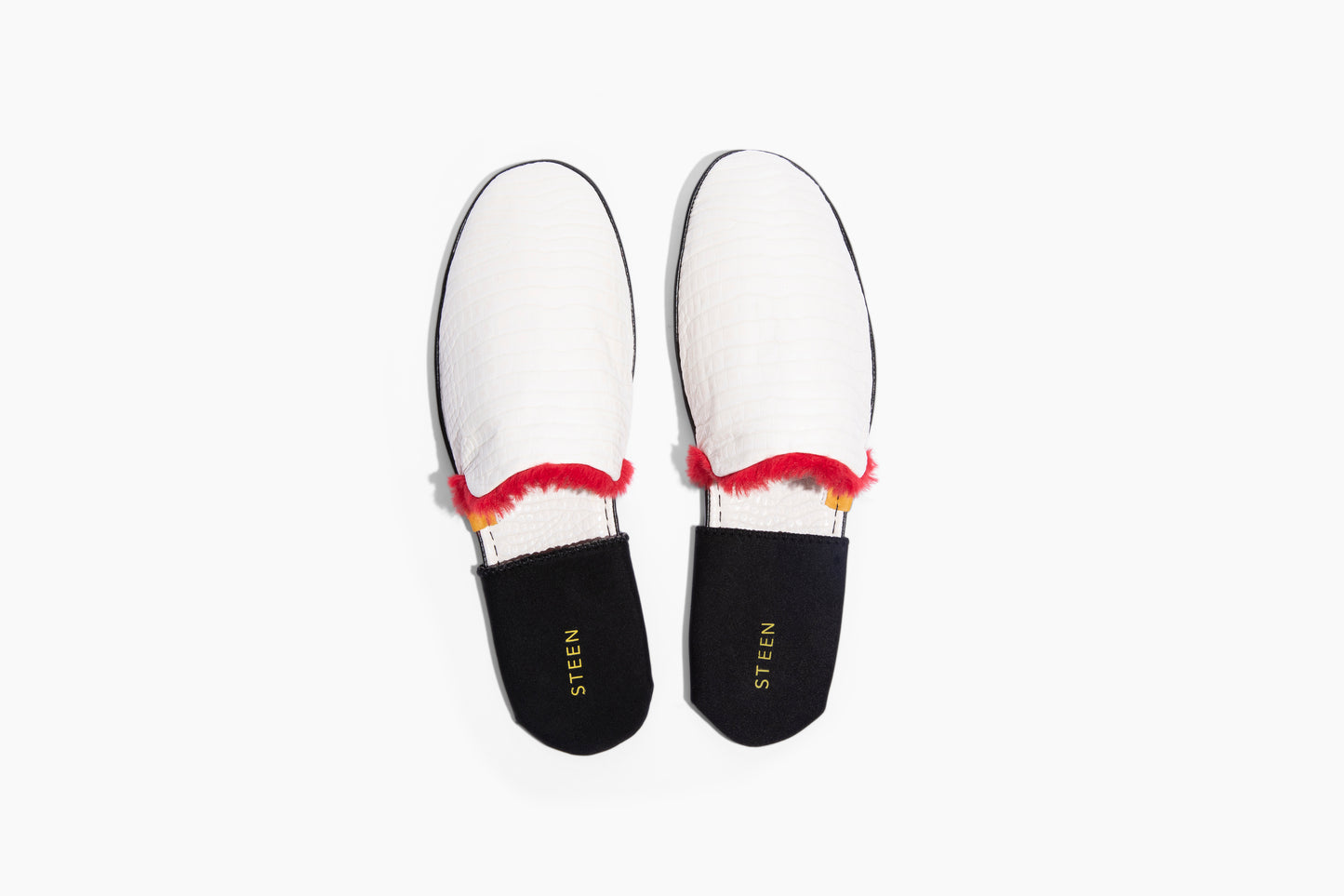 STEEN | luxury leather foldable travel slipper women's fashion