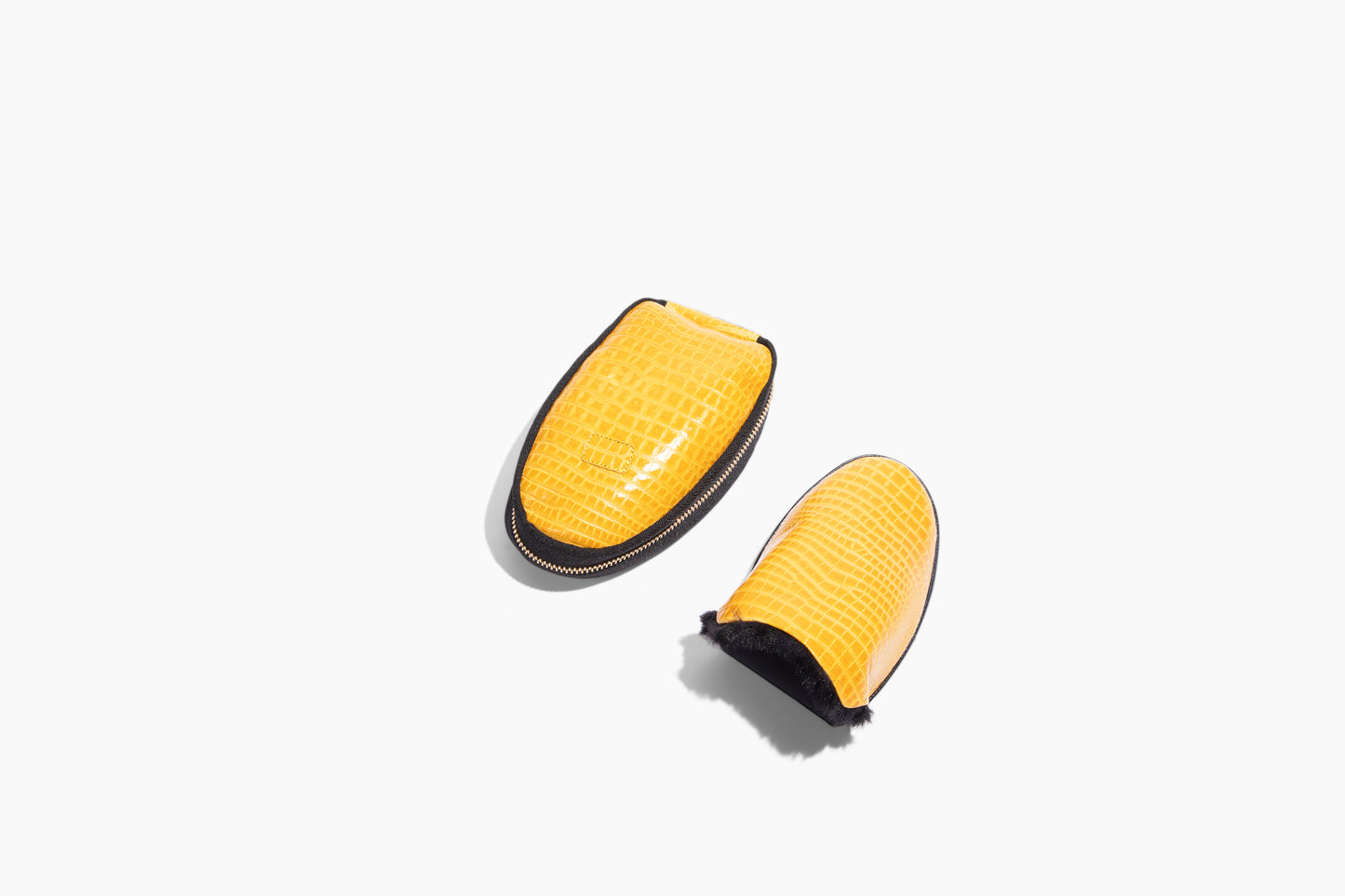 STEEN | luxury travel leather foldable slipper men's fashion