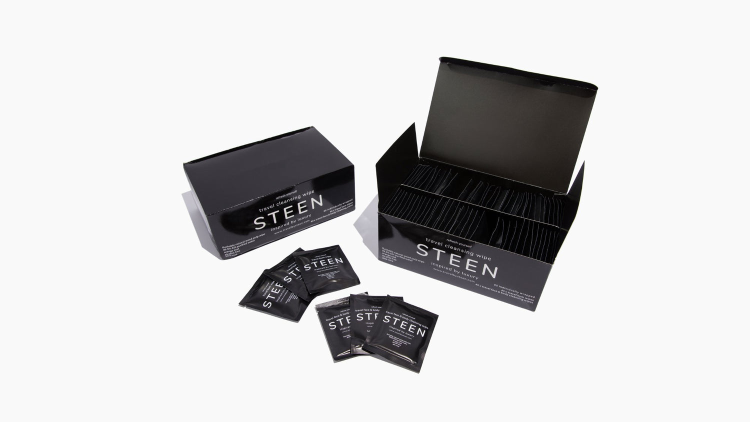 STEEN | Travel Cleansing Wipes Face & Body