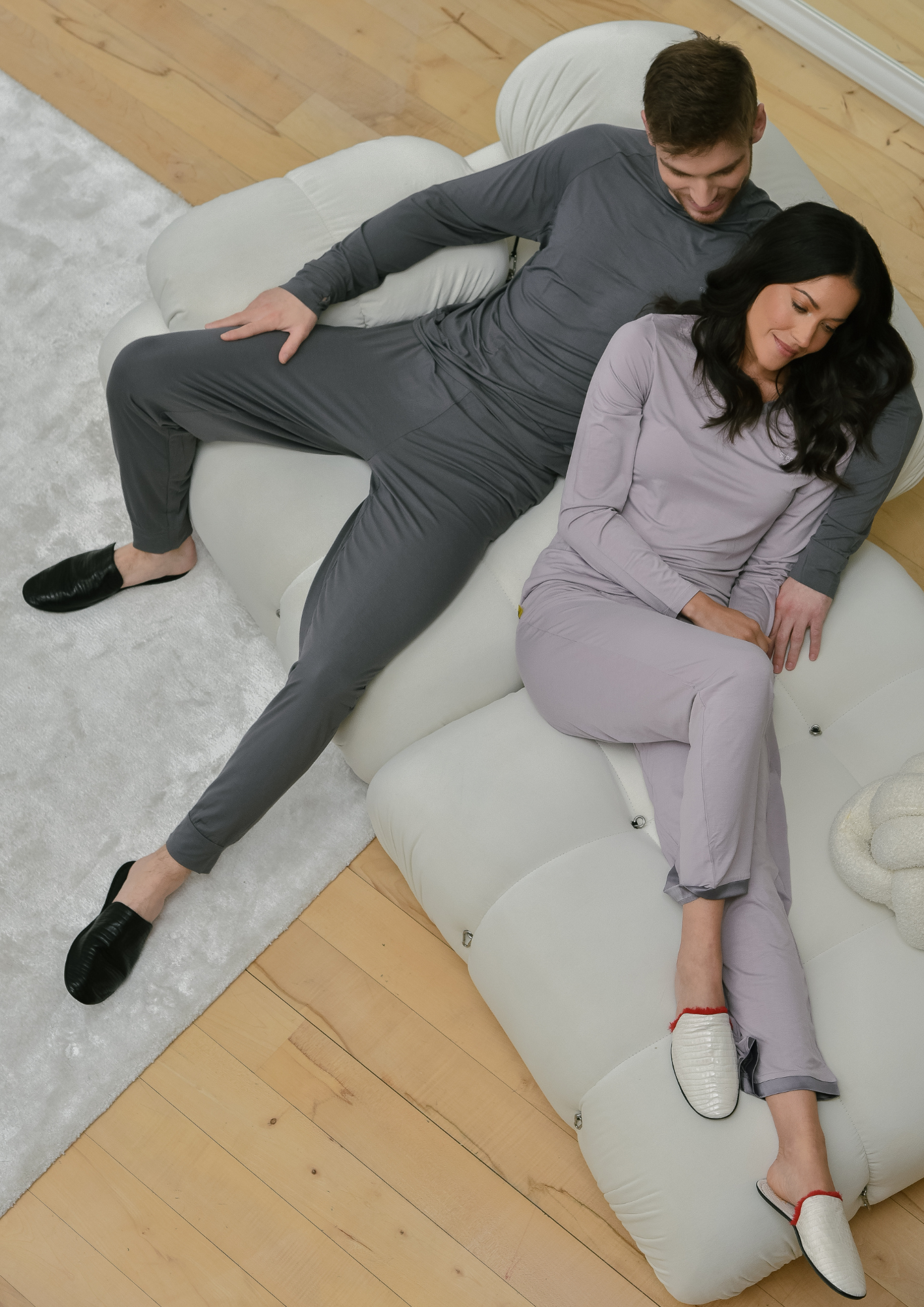 STEEN | Luxury loungewear and leather slippers