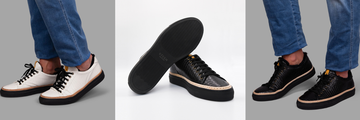 STEEN | Leather Sneakers for men and women 