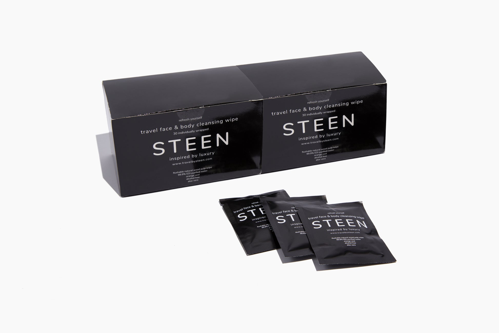 STEEN | Travel Cleansing Wipes alcohol free