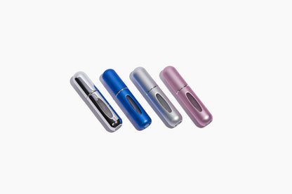 STEEN Portable Travel Perfume / Cologne Atomizer Set of 4