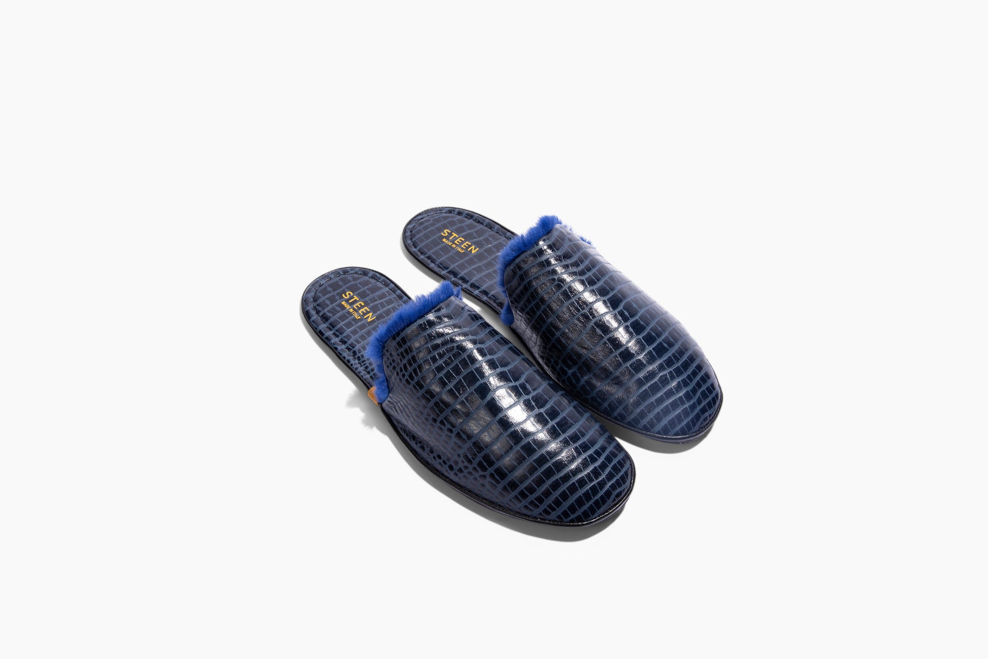 STEEN | luxury leather foldable travel slipper womens fashion