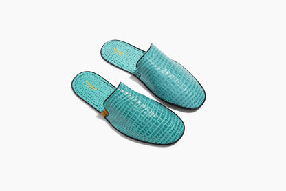 STEEN | luxury leather foldable travel slipper women's fashion