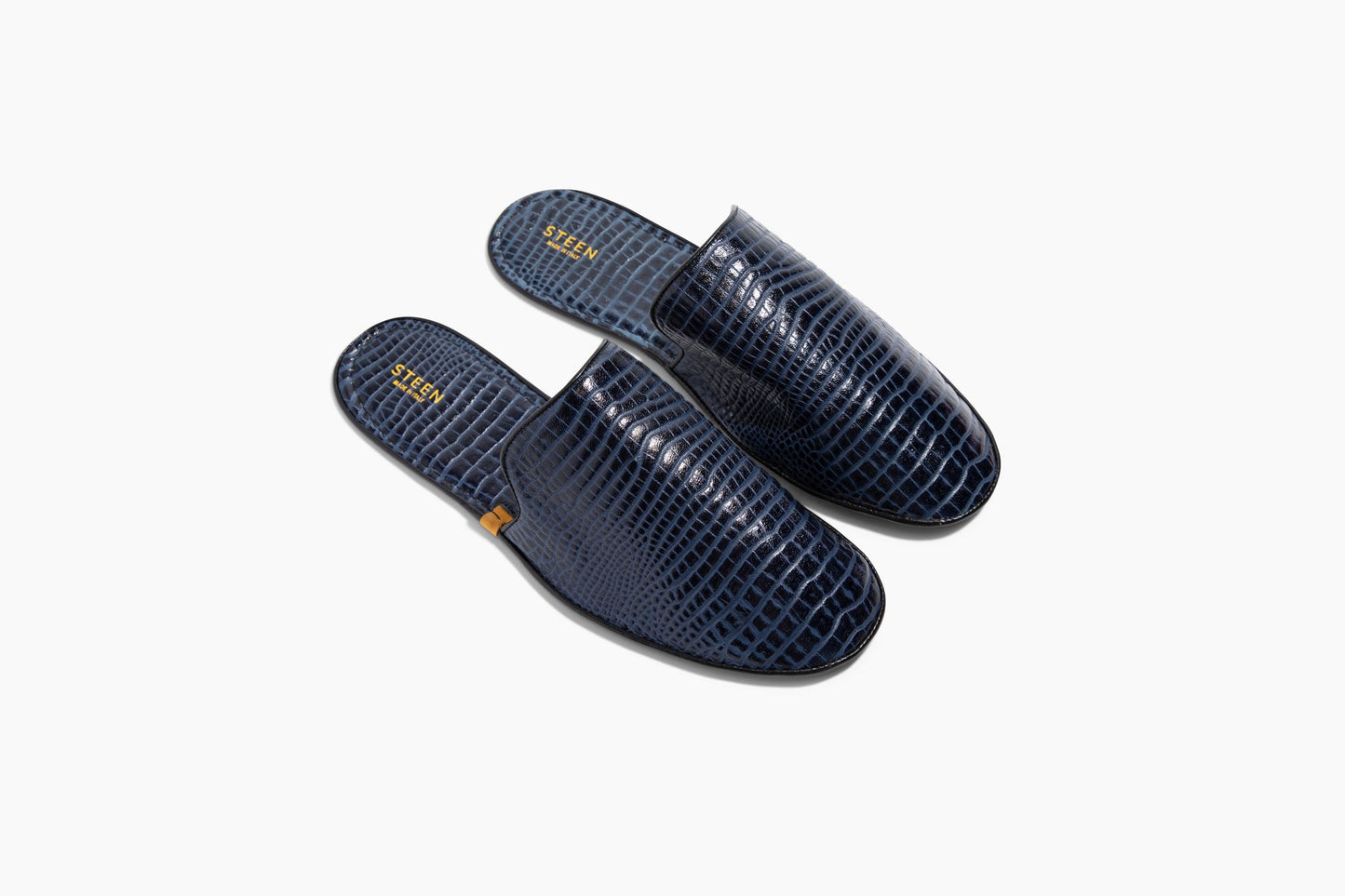 STEEN | luxury leather foldable travel slipper men's fashion 
