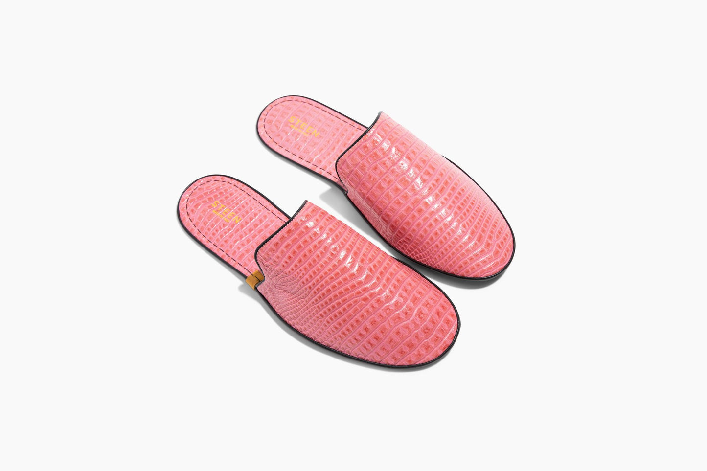 STEEN | luxury leather foldable travel slipper women's fashion