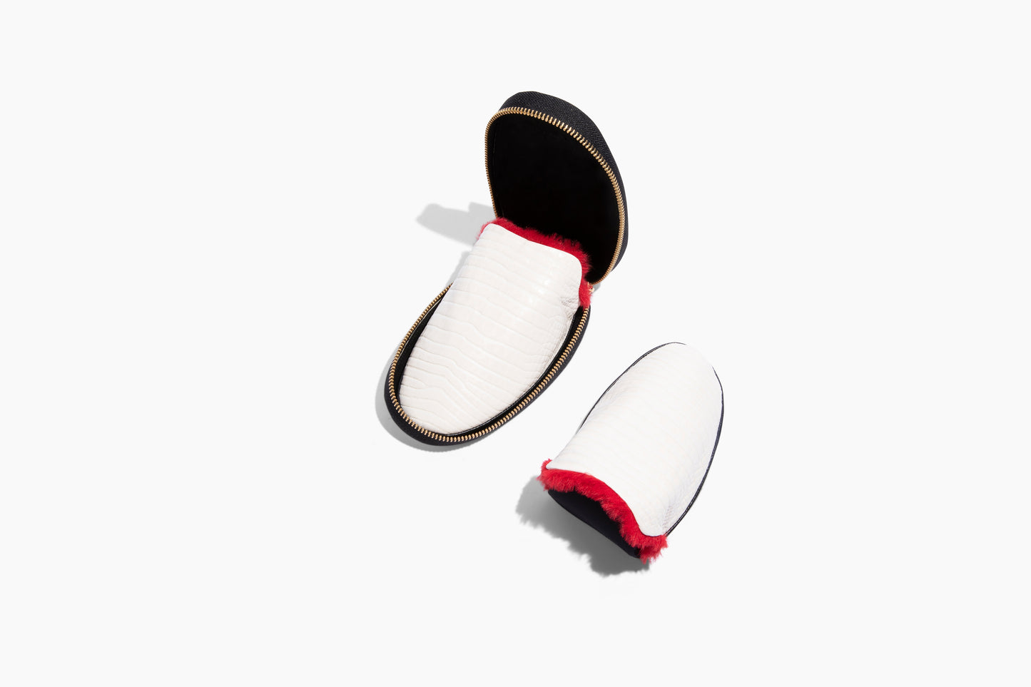 STEEN | luxury leather foldable travel slipper women's fashion